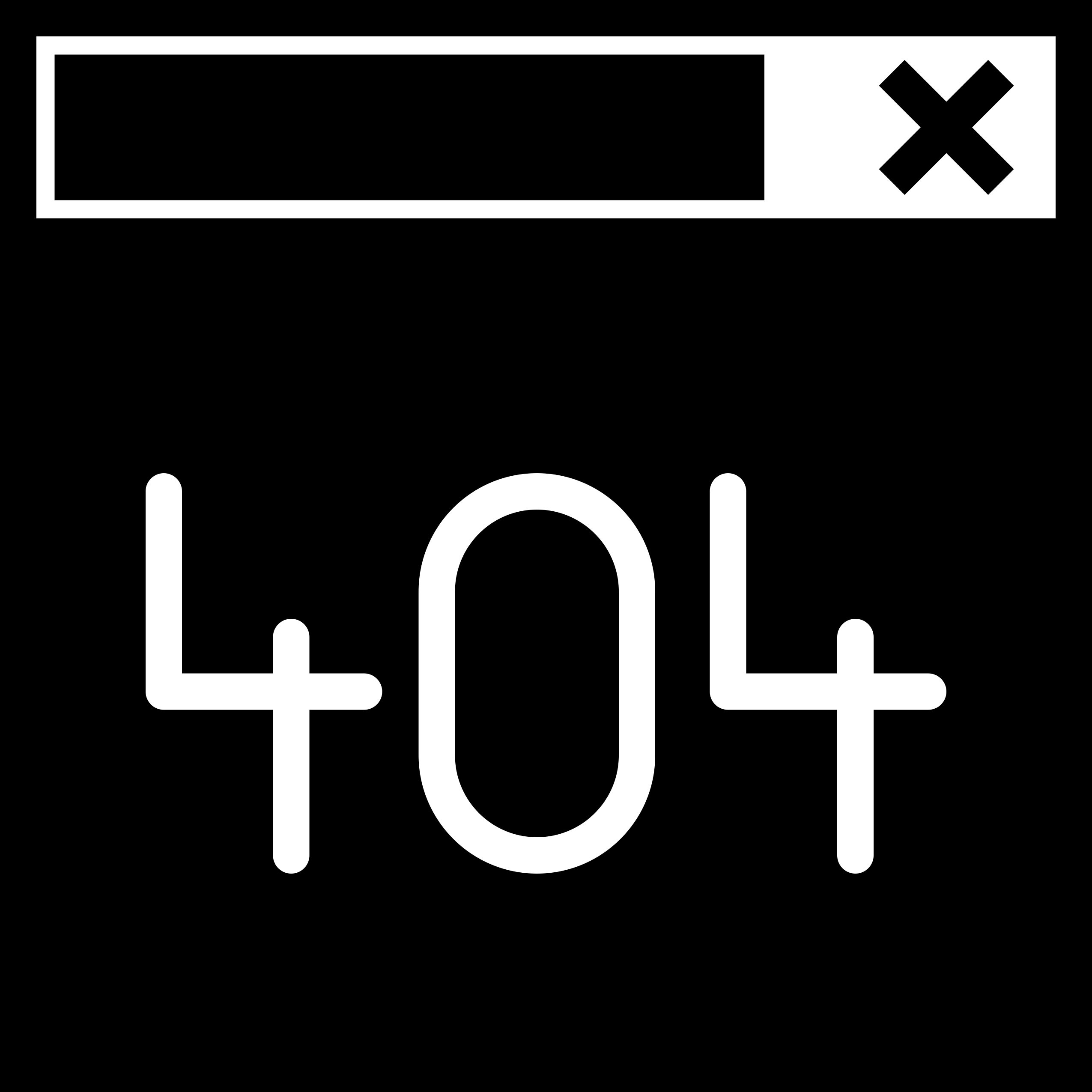 Error Page Svg Line Art Free Vectors